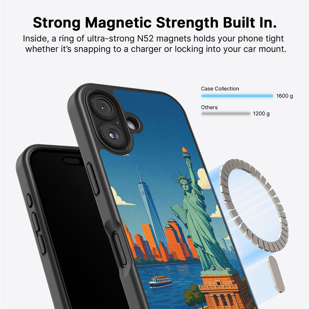 Newyork - iPhone 16 Plus Case #case type_core (magsafe)