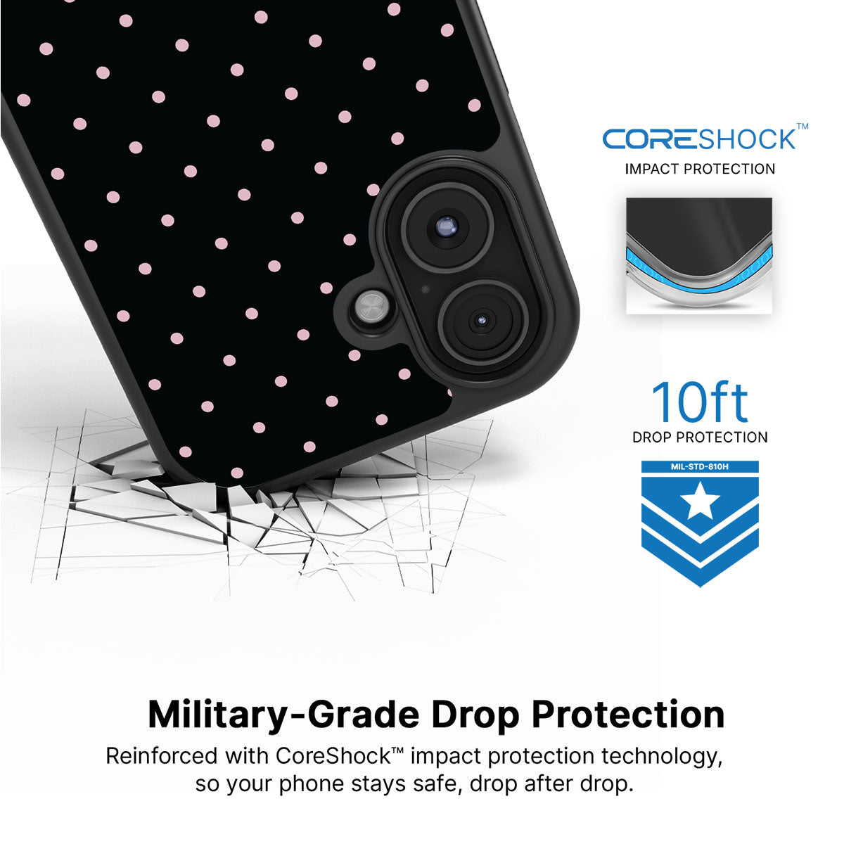 Noirelle - iPhone 16 Plus Case #case type_core (magsafe), #case type_core (non magsafe)