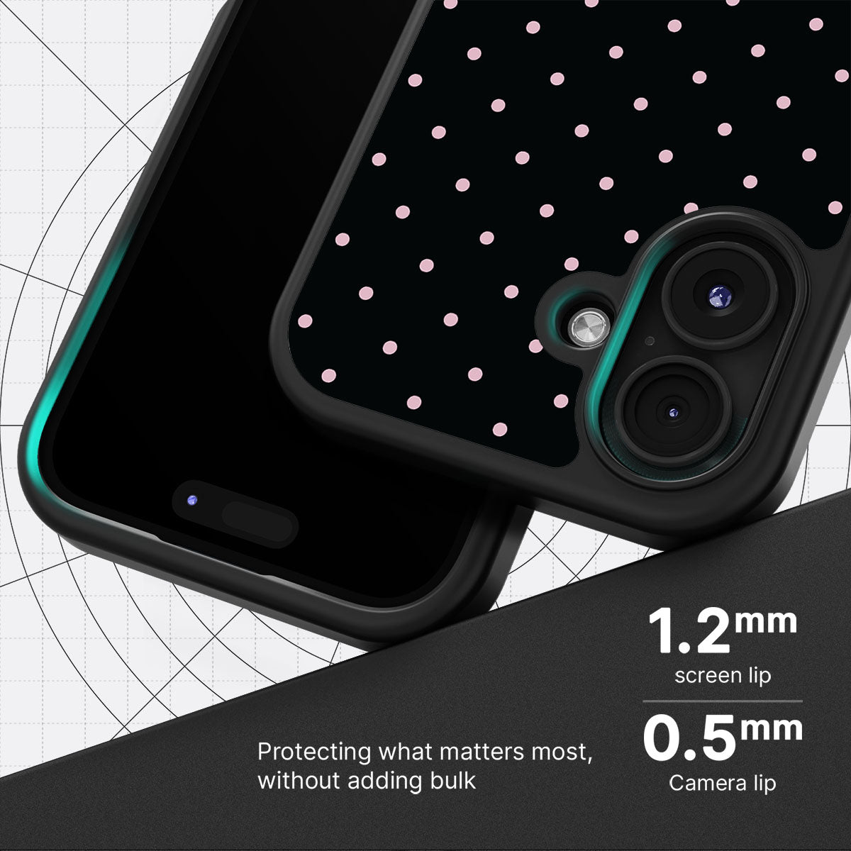 Noirelle - iPhone 16 Plus Case #case type_core (magsafe), #case type_core (non magsafe)