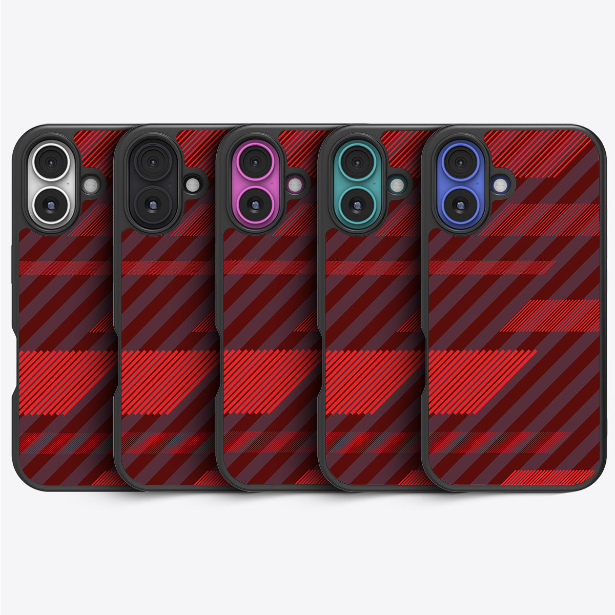 Orange Twill Play - iPhone 16 Plus Case