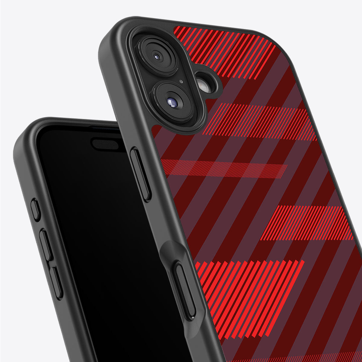 Orange Twill Play - iPhone 16 Plus Case