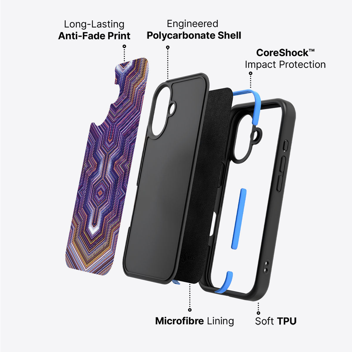 Radiant Core - iPhone 16 Plus Case, #case type_core (non magsafe)