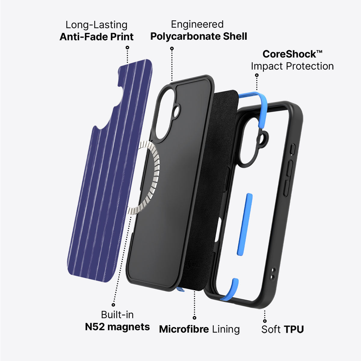 Raw Corporate - iPhone 16 Plus Case #case type_core (magsafe)