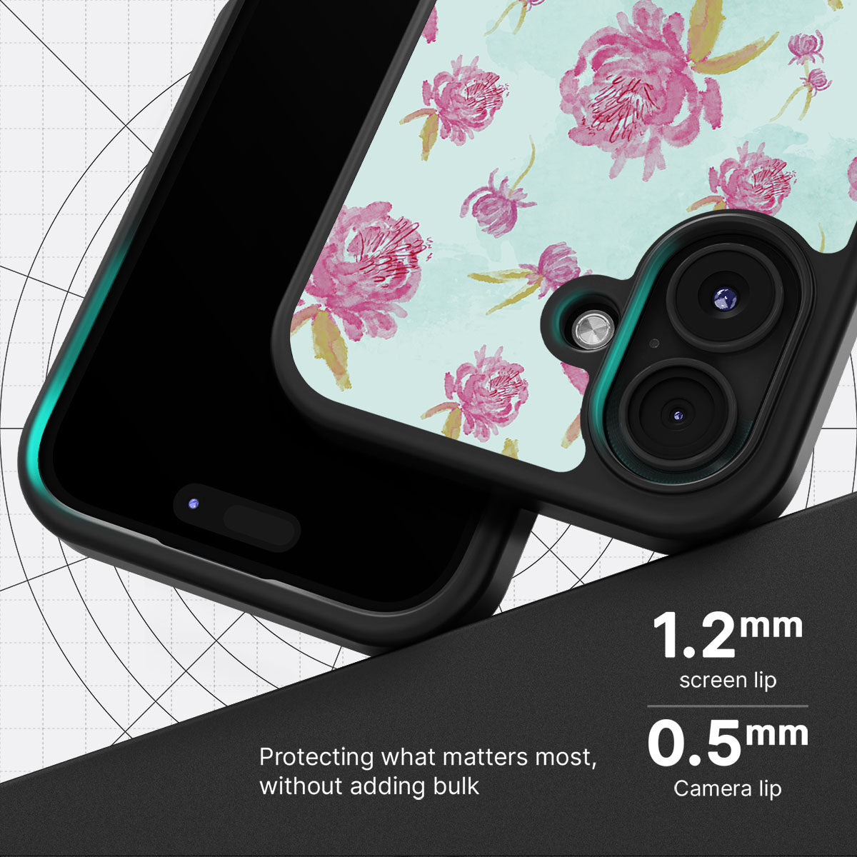 Rose Impressions - iPhone 16 Plus Case