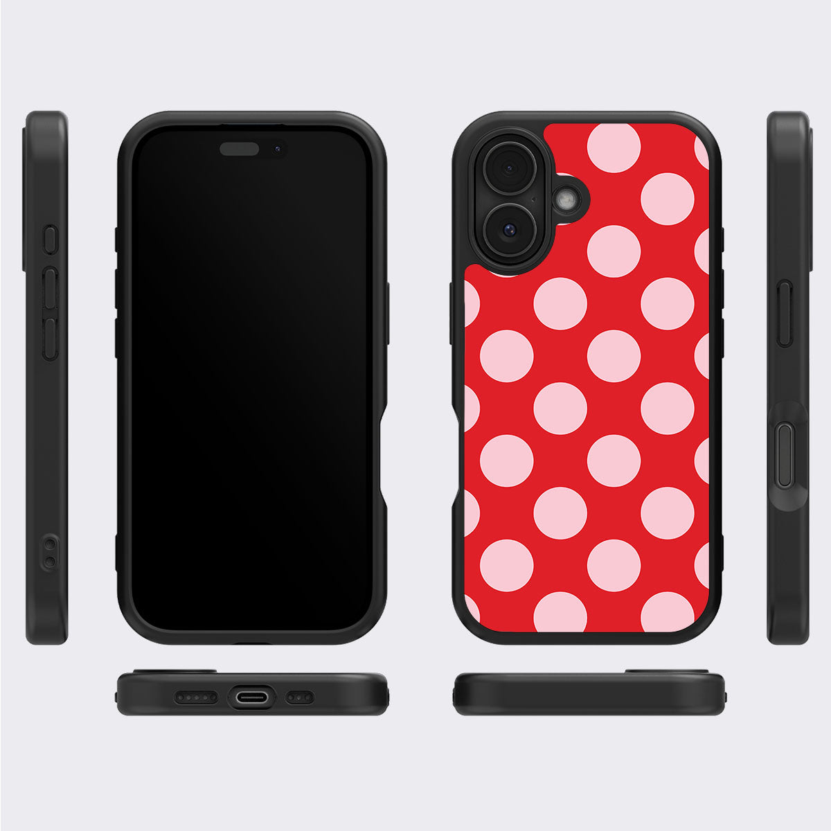 Rouge Blush - iPhone 16 Plus Case #case type_core (magsafe), #case type_core (non magsafe)