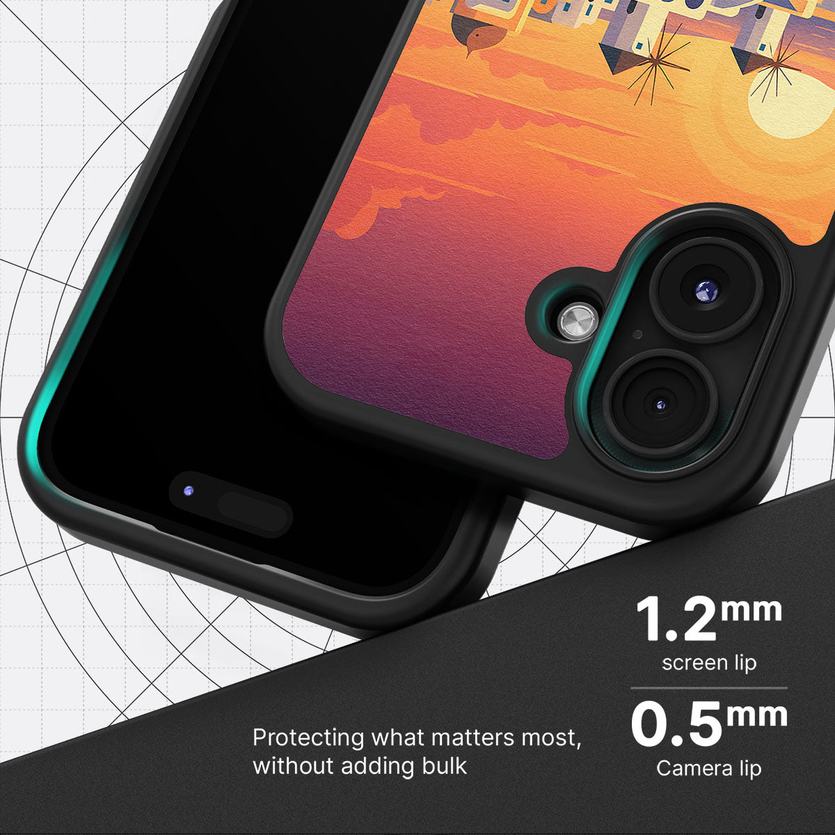 Santorini - iPhone 16 Plus Case #case type_core (magsafe), #case type_core (non magsafe)