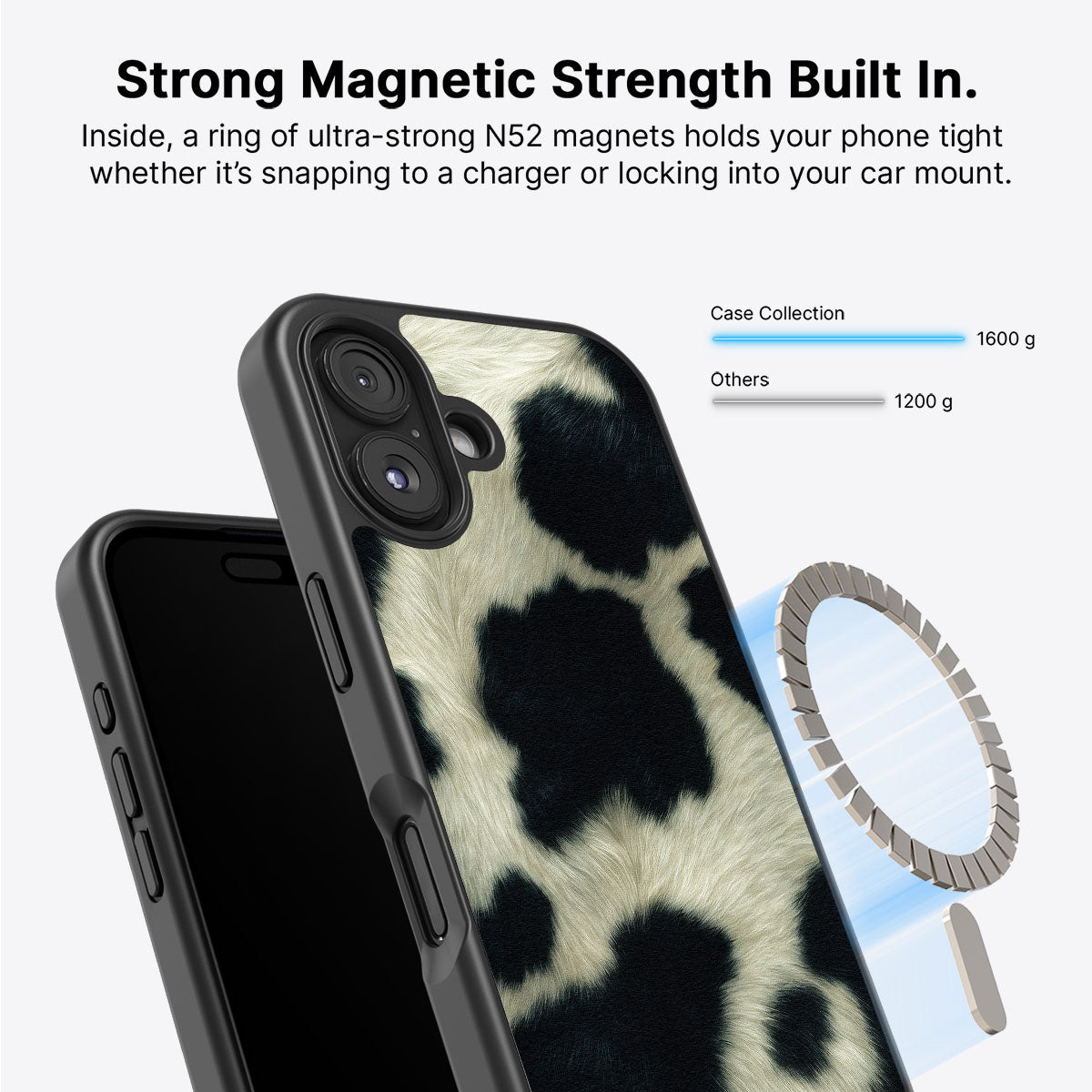 Swiss Cow - iPhone 16 Plus Case #case type_core (magsafe)