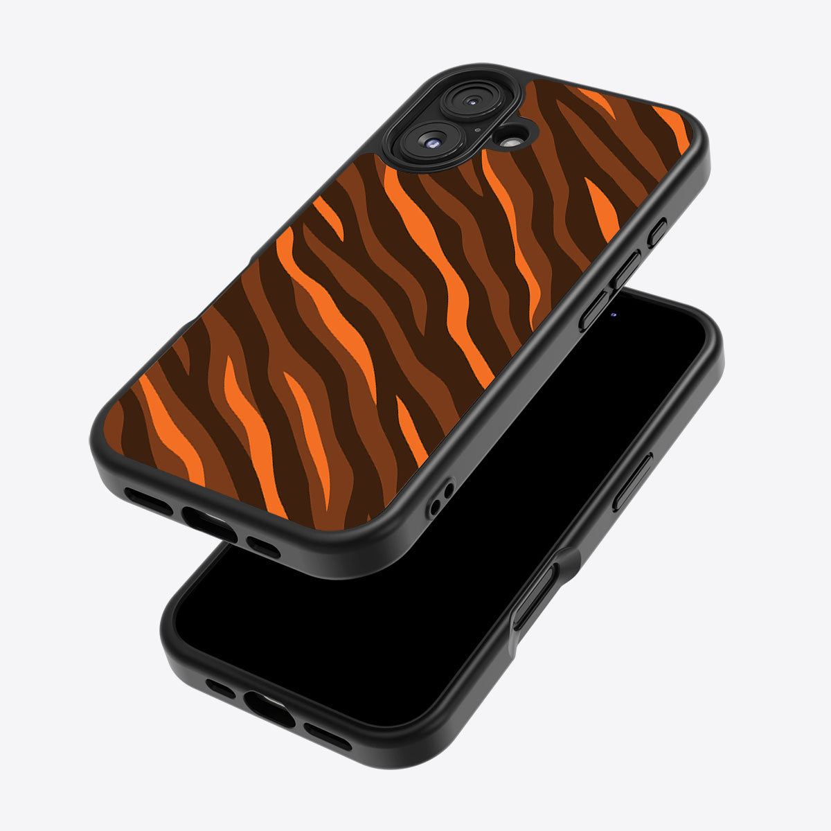 Tiger Trace - iPhone 16 Plus Case #case type_core (magsafe), #case type_core (non magsafe)