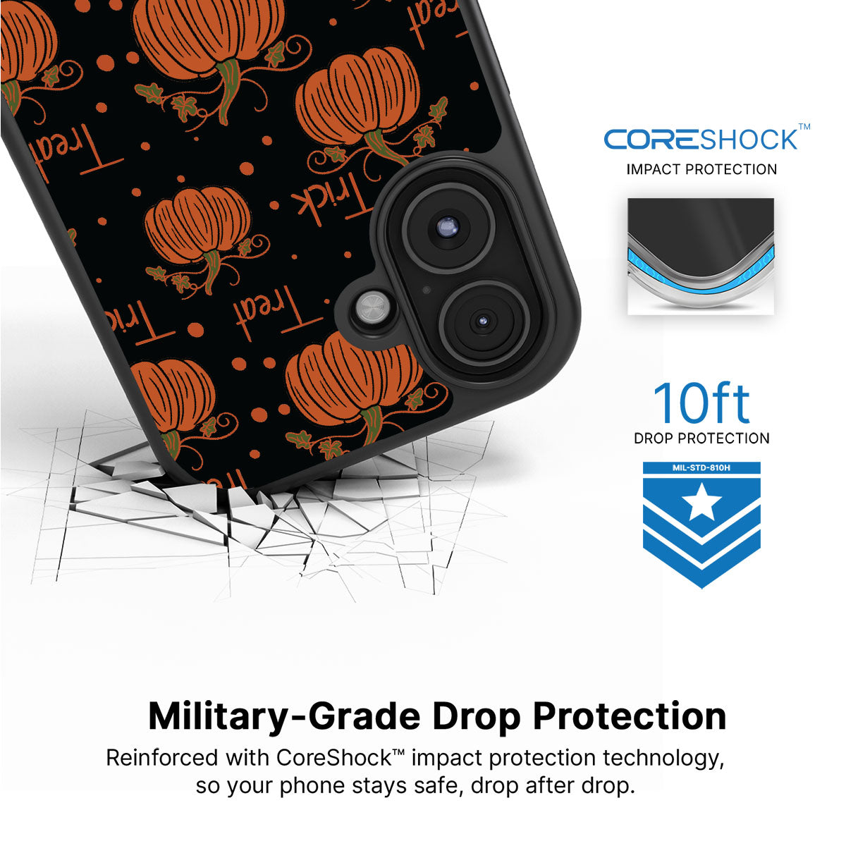 Trick Treat - iPhone 16 Plus Case, #case type_core (magsafe), #case type_core (non magsafe)