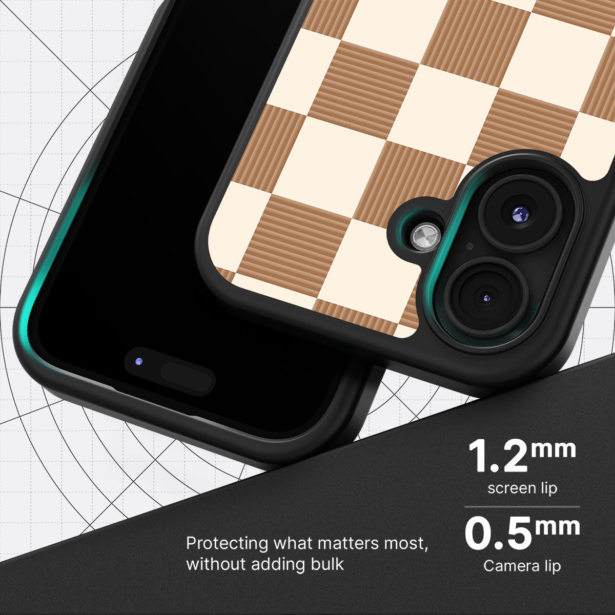 Vintage Mocha - iPhone 16 Plus Case #case type_core (magsafe), #case type_core (non magsafe)