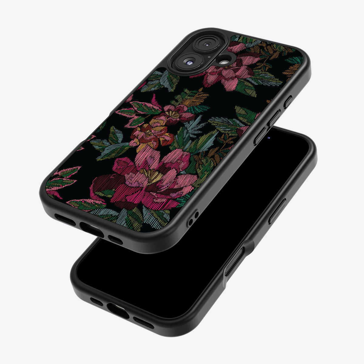 Woven Blooms - iPhone 16 Plus Case #case type_core (magsafe), #case type_core (non magsafe)