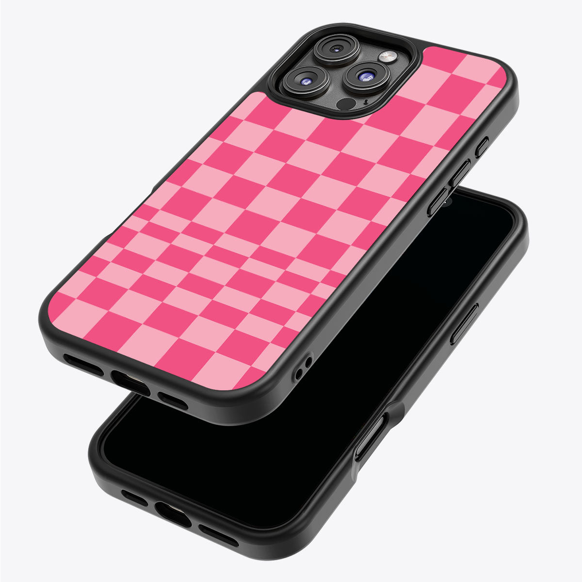 Candy Check iPhone 16 Pro case – back and side view