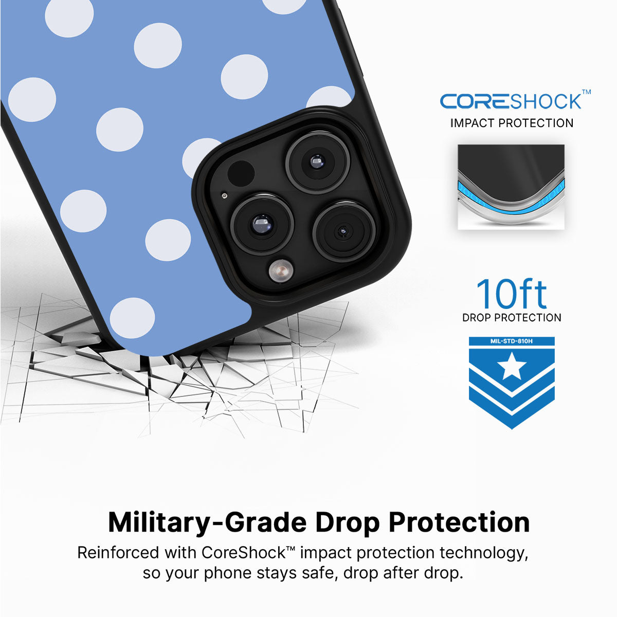 Cloud Blue - iPhone 16 Pro Case #case type_core (magsafe), #case type_core (non magsafe)