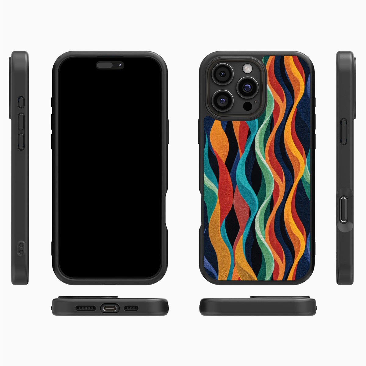 iPhone 16 Pro Case with MagSafe – Coastal Waves