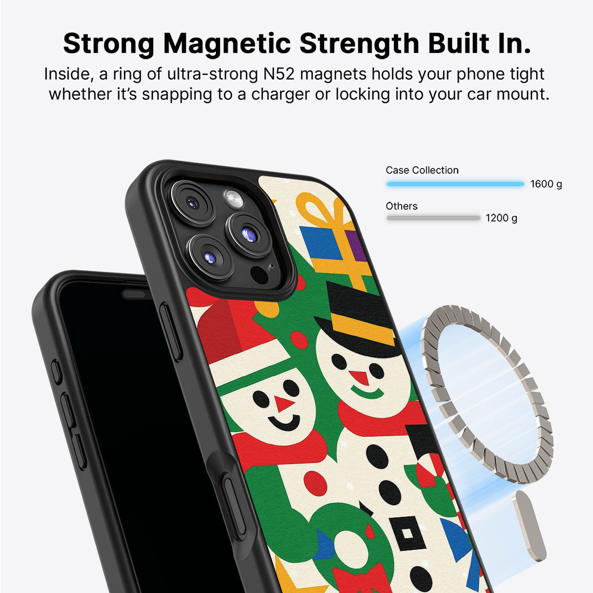 Family Santa - iPhone 16 Pro Case #case type_core (magsafe)