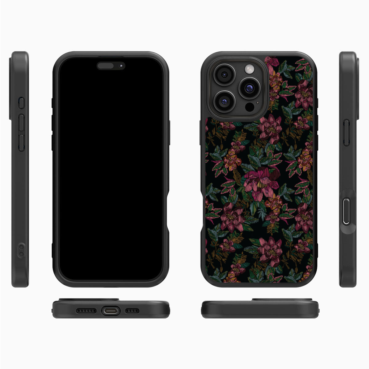 Floral Tapestry - iPhone 16 Pro Case: #case type_core (magsafe), #case type_core (non magsafe)