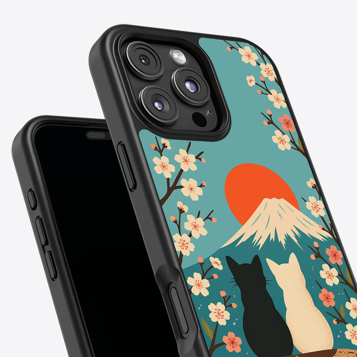 Fuji Cats - iPhone 16 Pro Case #case type_core (non magsafe)