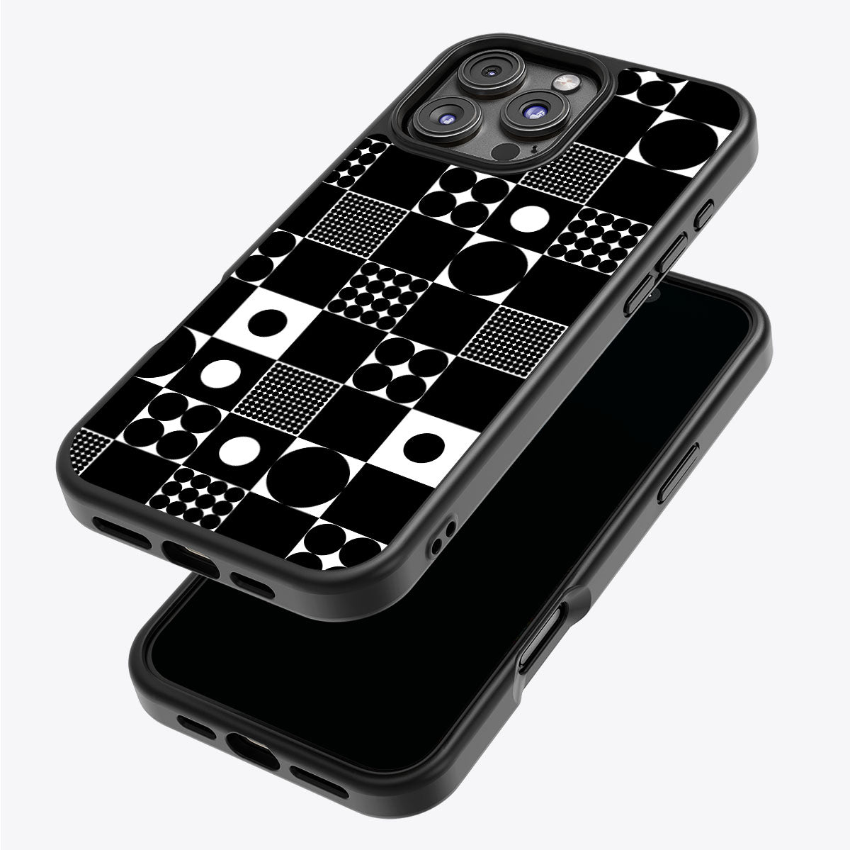 Grid and Orb - iPhone 16 Pro Case #case type_core (magsafe), #case type_core (non magsafe)