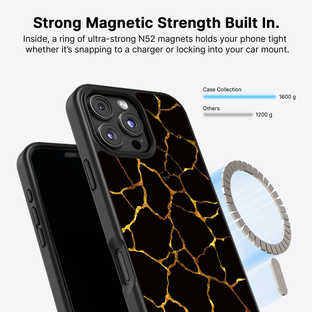 Kintsugi - iPhone 16 Pro Case #case type_core (magsafe)