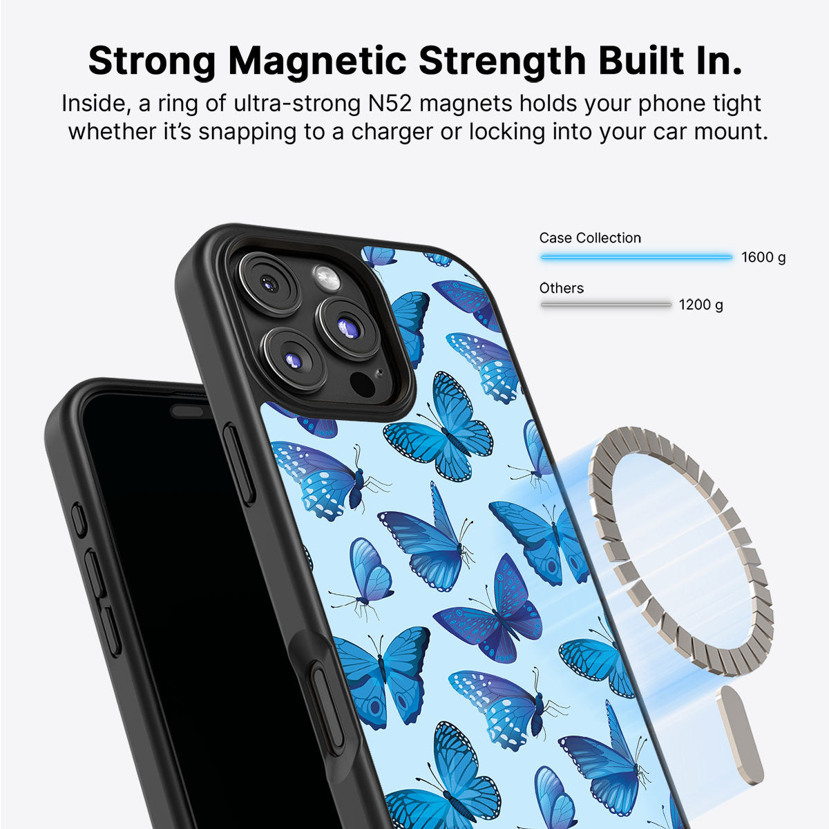 Magic Butterflies - iPhone 16 Pro Case