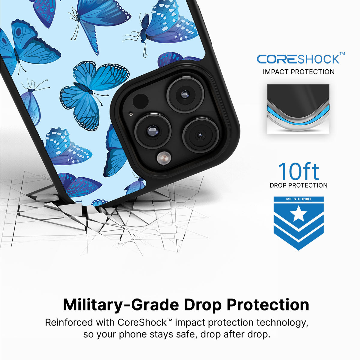 Magic Butterflies - iPhone 16 Pro Case