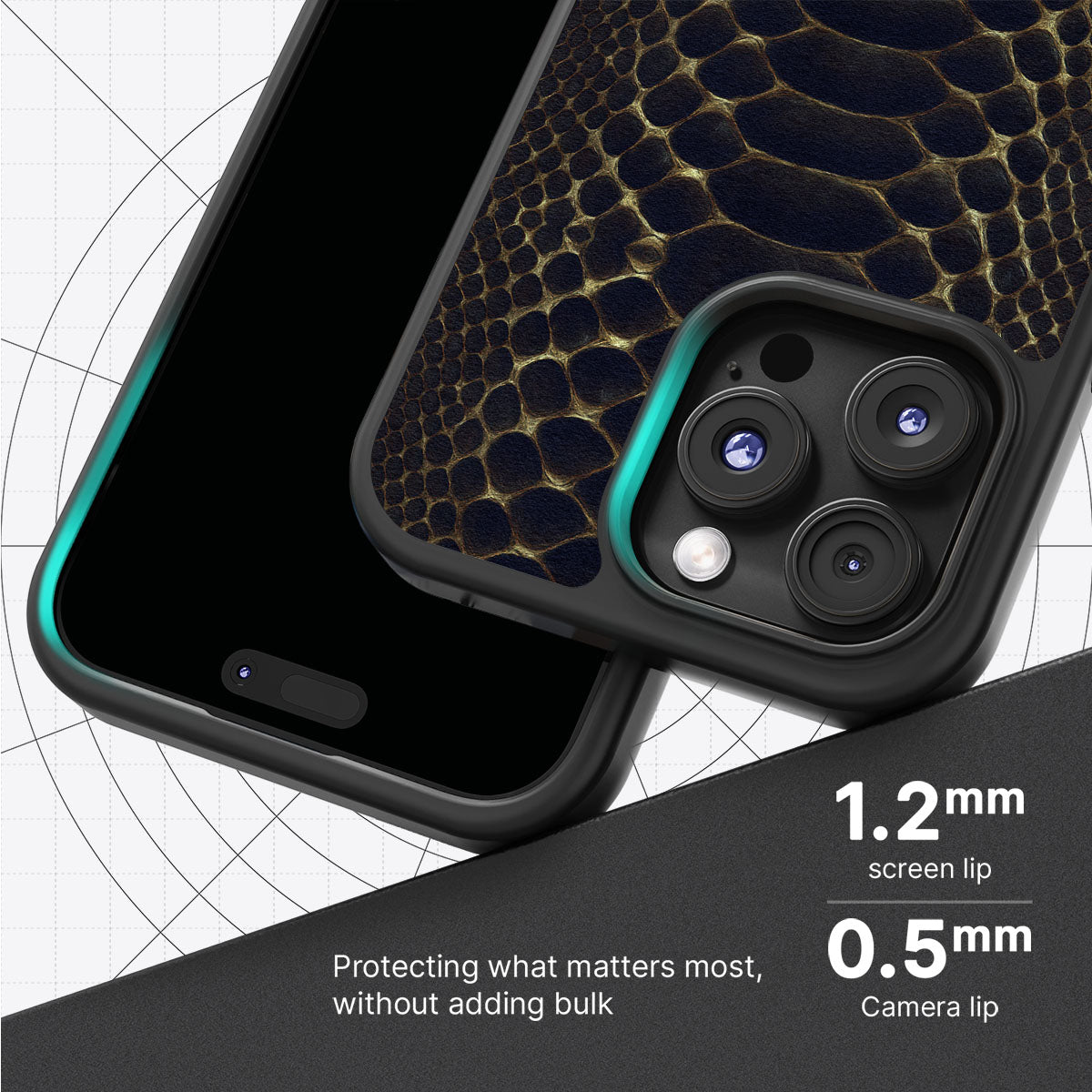 Midnight Crawl - iPhone 16 Pro Case #case type_core (magsafe), #case type_core (non magsafe)