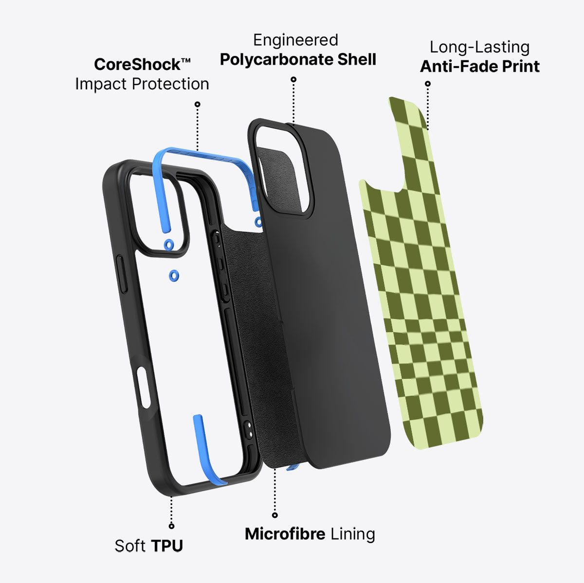 Olive Meadow - iPhone 16 Pro Case