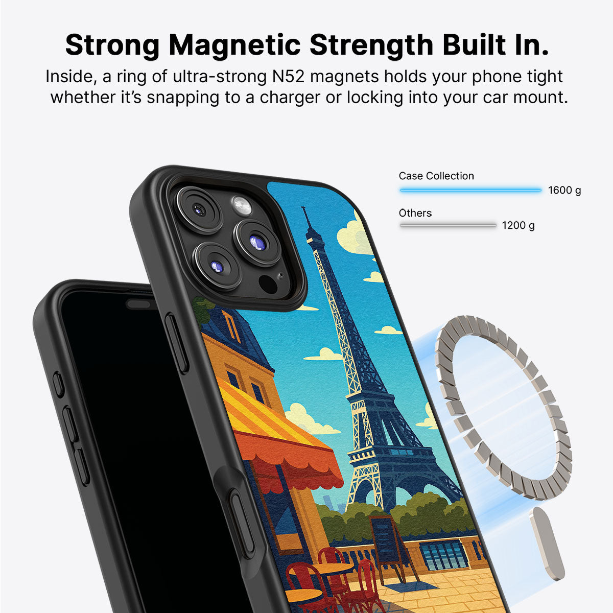 Paris - iPhone 16 Pro Case #case type_core (magsafe)