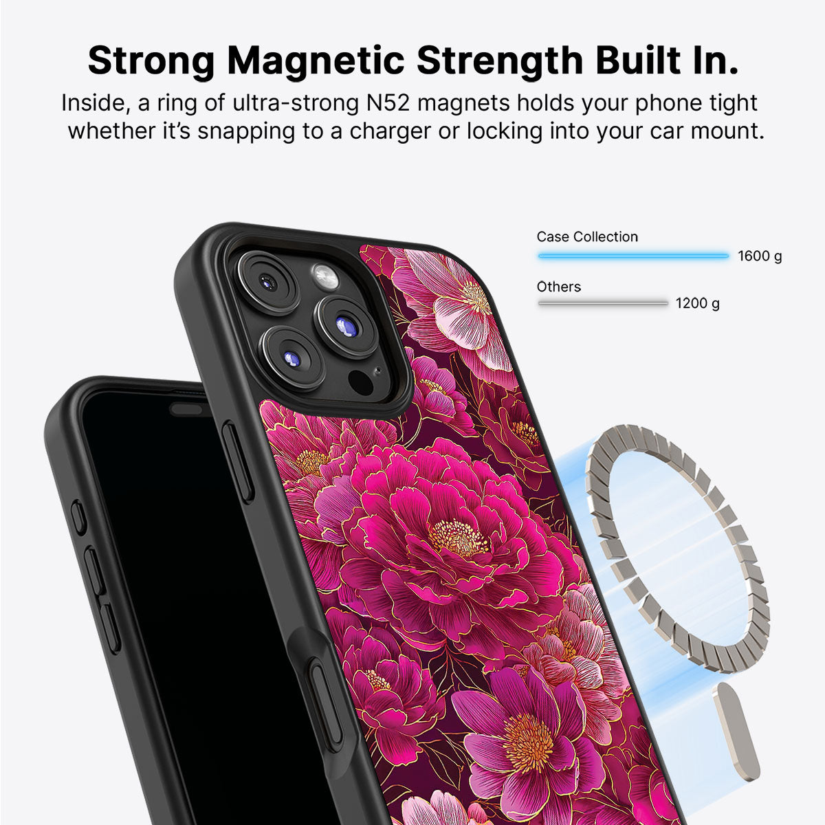 Pink Reverie - iPhone 16 Pro Case #case type_core (magsafe)