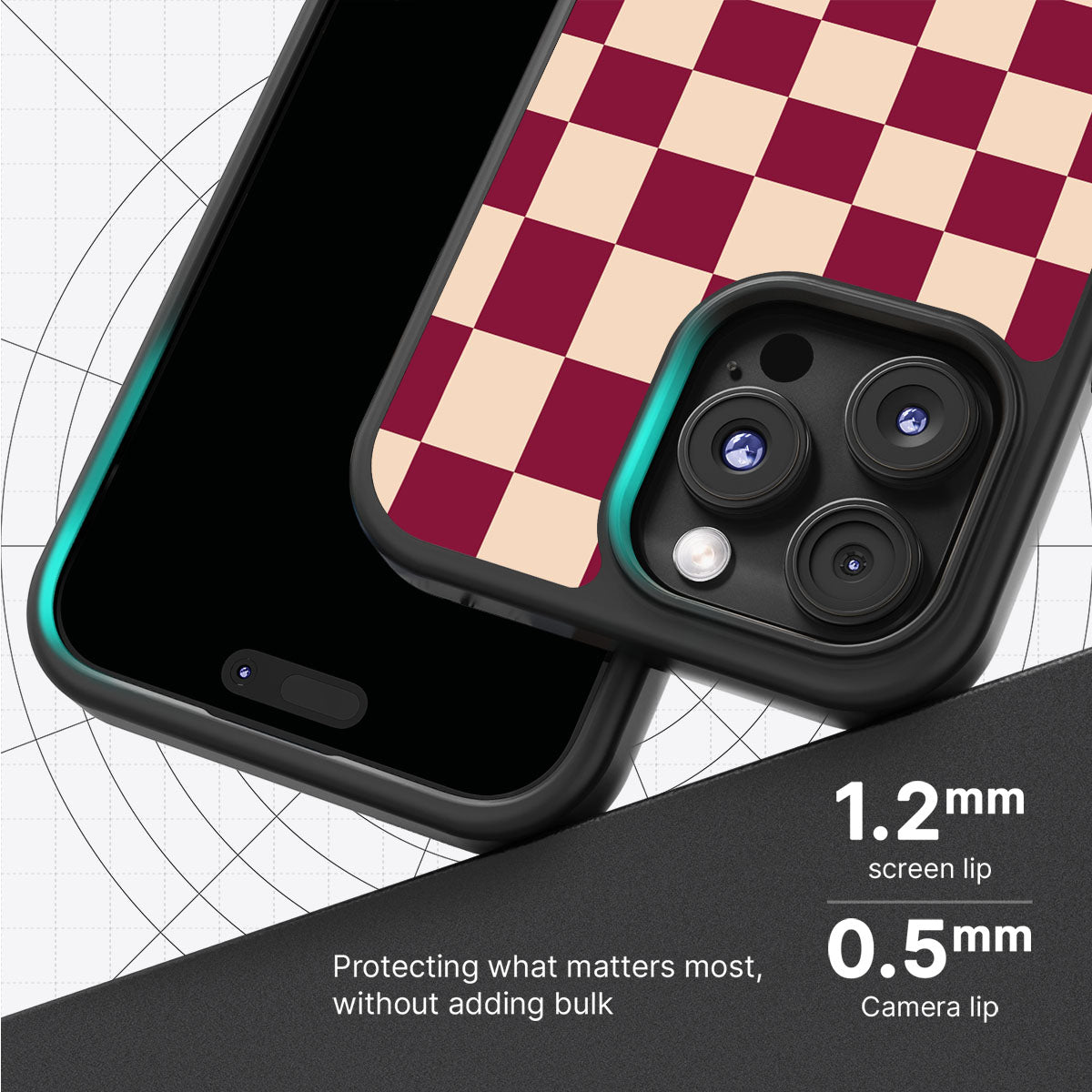 Rouge Board slim iPhone 16 Pro phone case