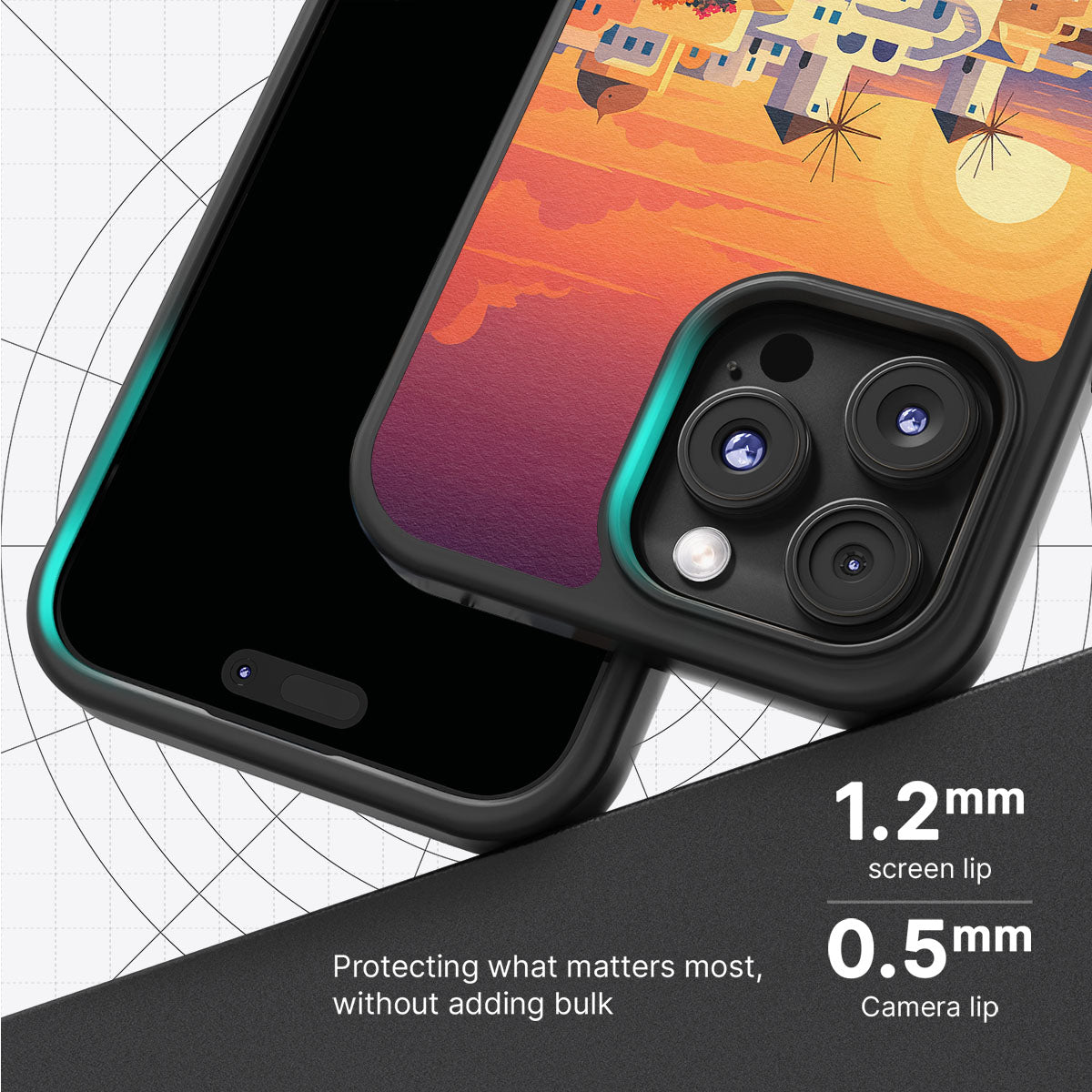 Santorini - iPhone 16 Pro Case #case type_core (magsafe), #case type_core (non magsafe)