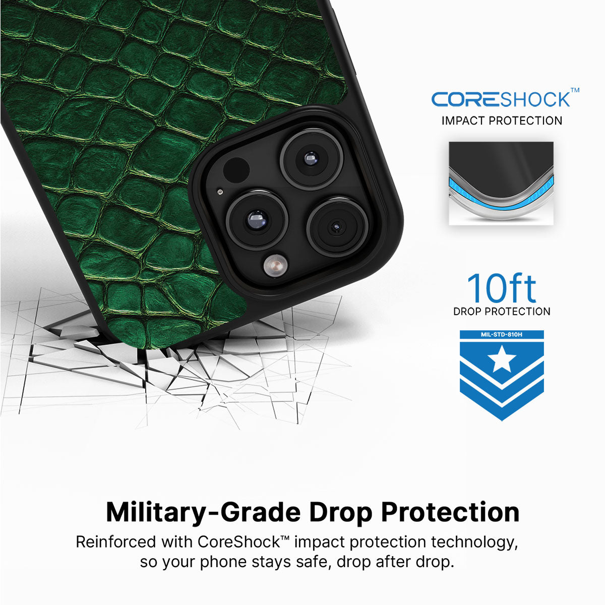 Slytherin Senses - iPhone 16 Pro Case #case type_core (magsafe), #case type_core (non magsafe)