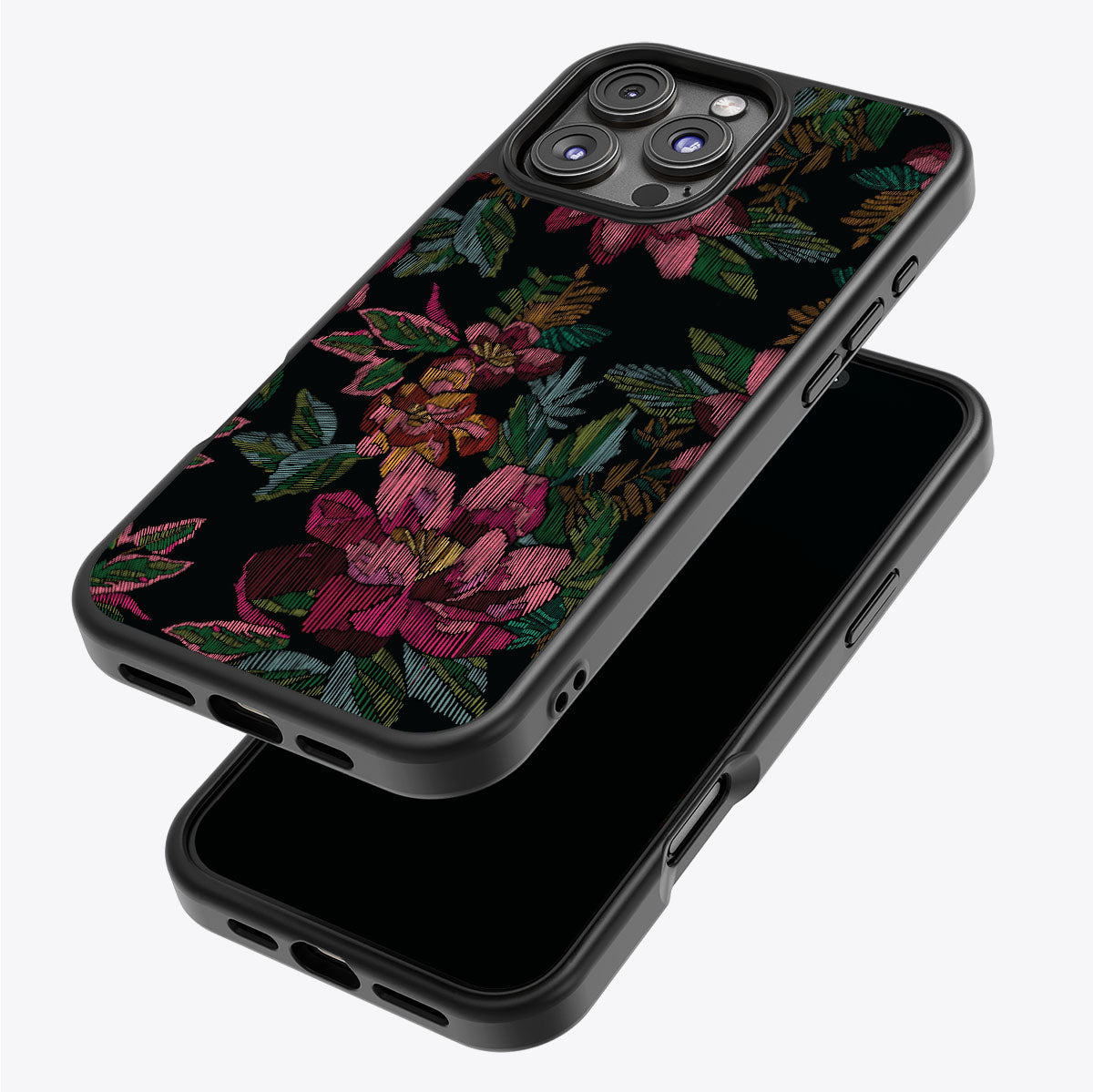 Woven Blooms - iPhone 16 Pro Case #case type_core (magsafe), #case type_core (non magsafe)