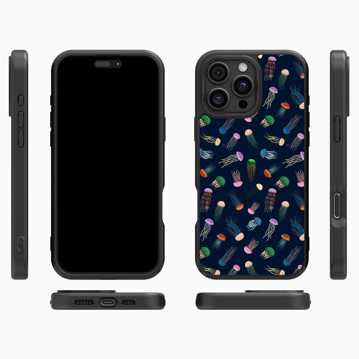 Jellyfish - iPhone 16 Pro Max Case, #case type_core (magsafe), #case type_core (non magsafe)
