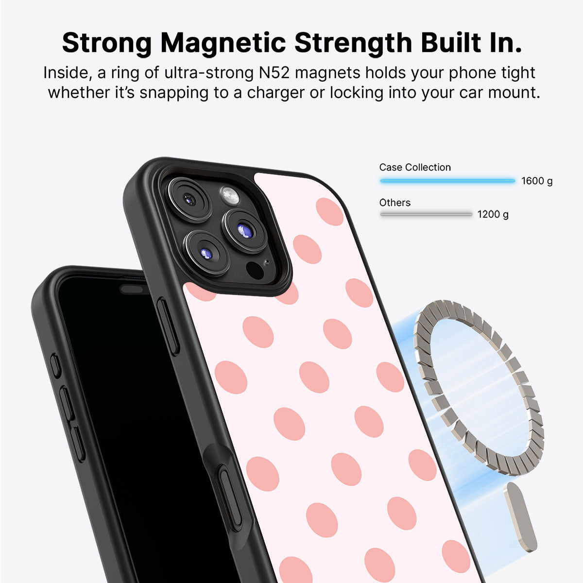 Blush Pearl - iPhone 16 Pro Max Case #case type_core (magsafe)