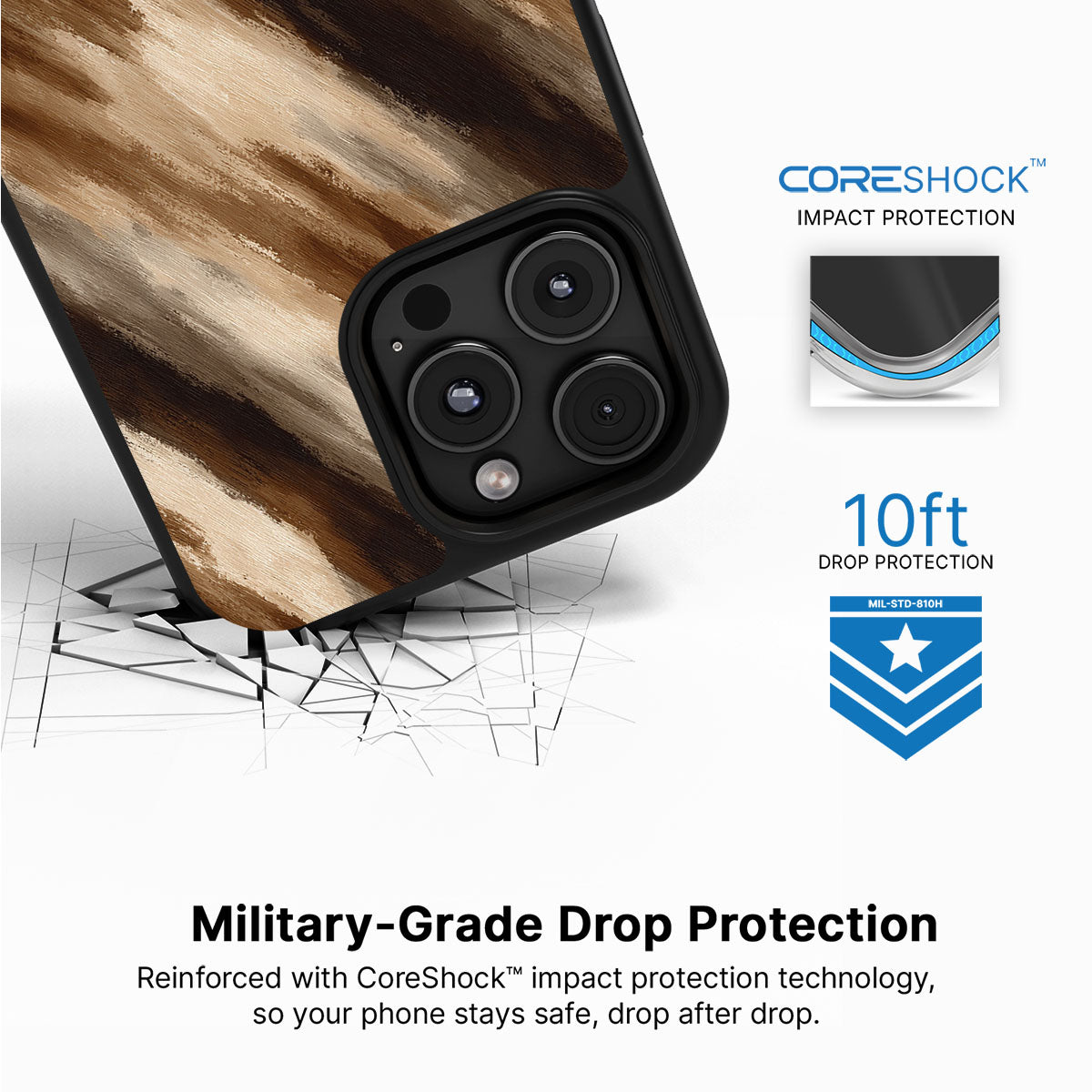 Bronze Terra - iPhone 16 Pro Max Case #case type_core (magsafe), #case type_core (non magsafe)