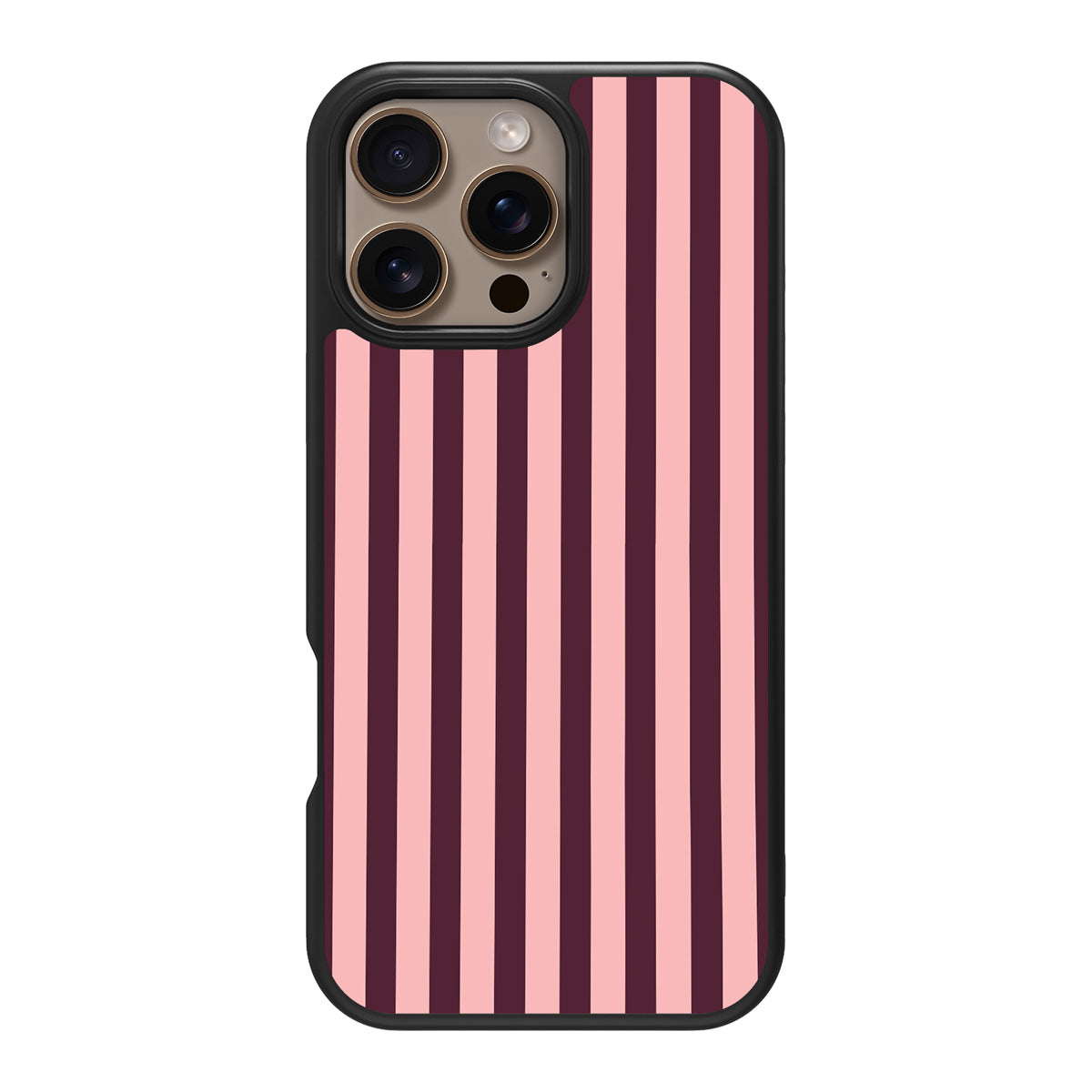 Claret Awning design back view – iPhone 16 Pro Max case