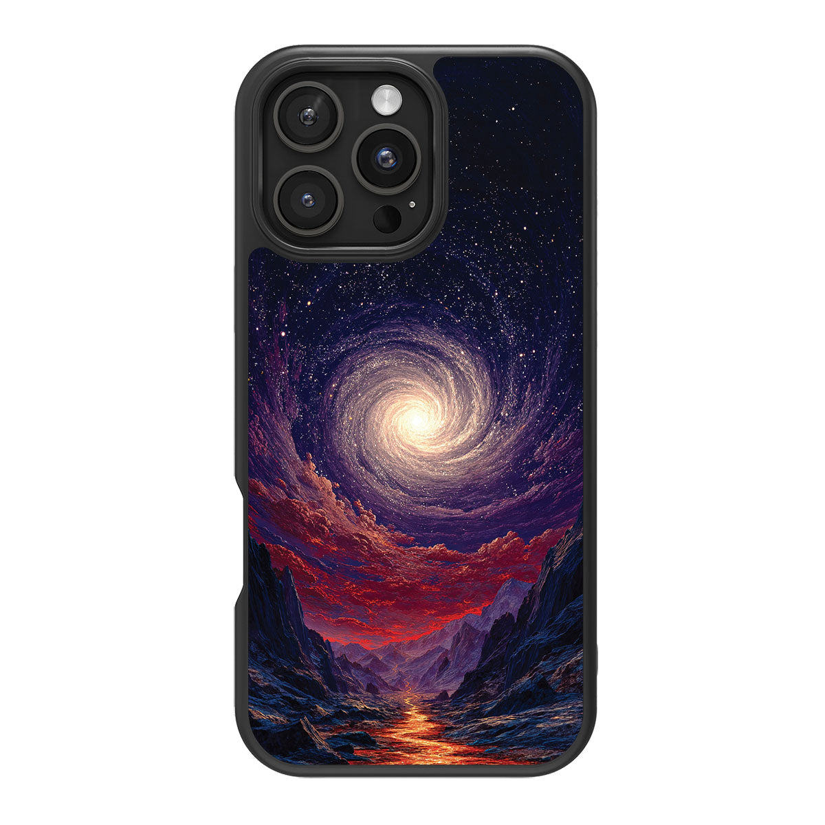 Cosmic Vortex - iPhone 16 Pro Max Case #case type_core (magsafe), #case type_core (non magsafe)