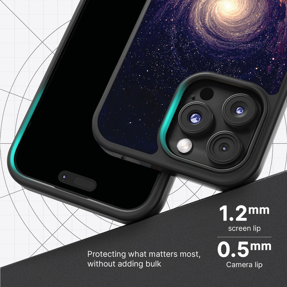 Cosmic Vortex - iPhone 16 Pro Max Case #case type_core (magsafe), #case type_core (non magsafe)