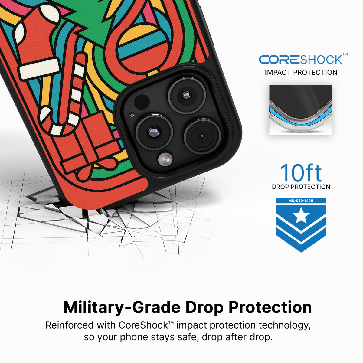 Feeling Festive - iPhone 16 Pro Max Case #case type_core (magsafe), #case type_core (non magsafe)