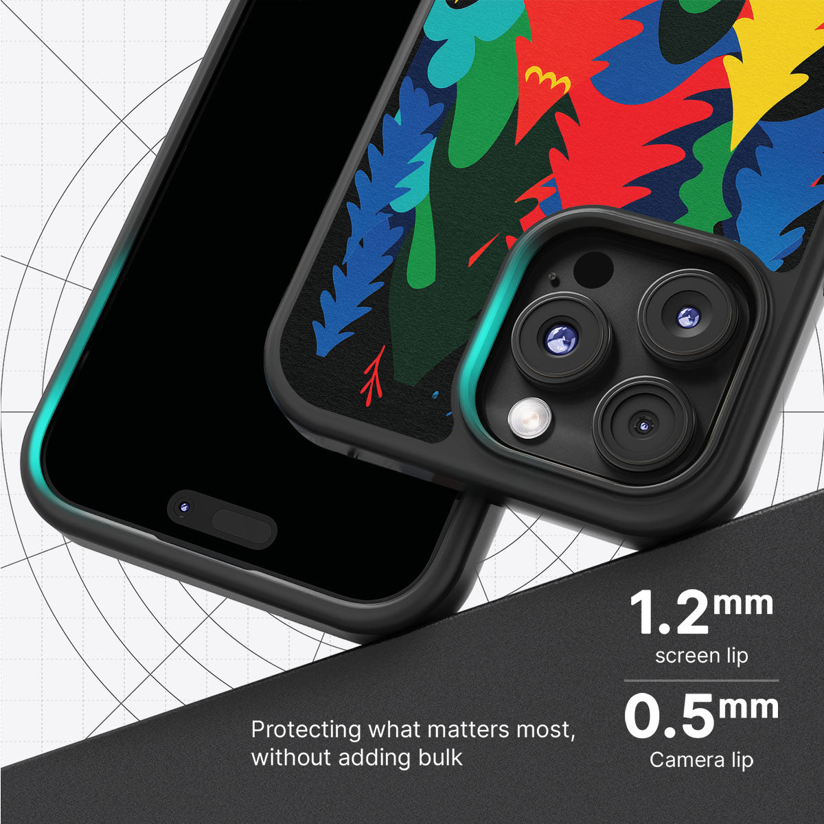 Forest Festivities - iPhone 16 Pro Max Case #case type_core (magsafe), #case type_core (non magsafe)