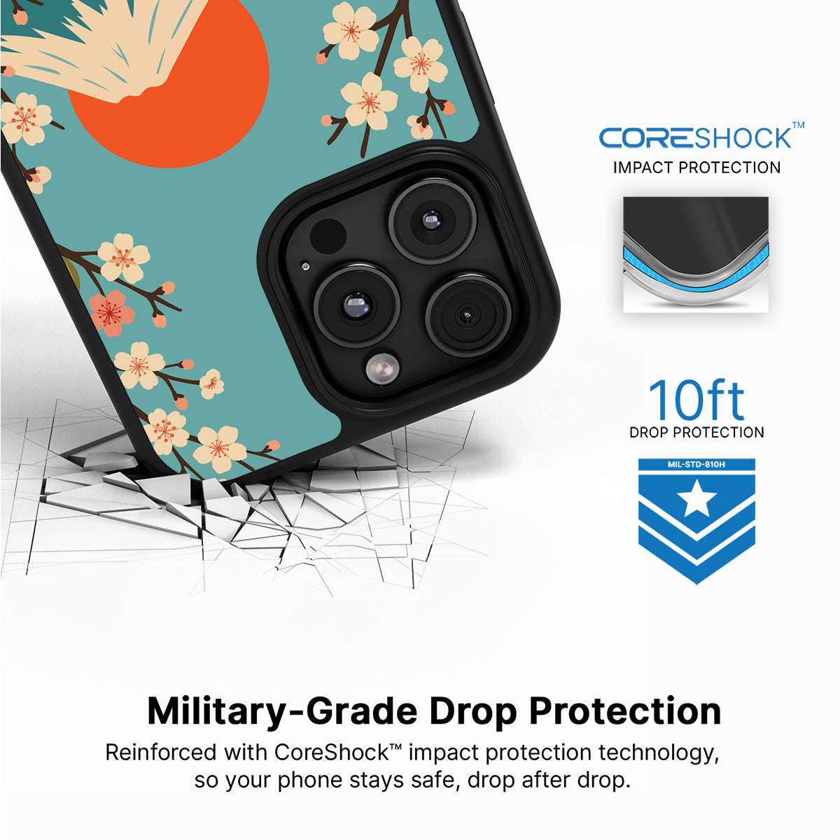 Fuji Cats - iPhone 16 Pro Max Case #case type_core (magsafe), #case type_core (non magsafe)