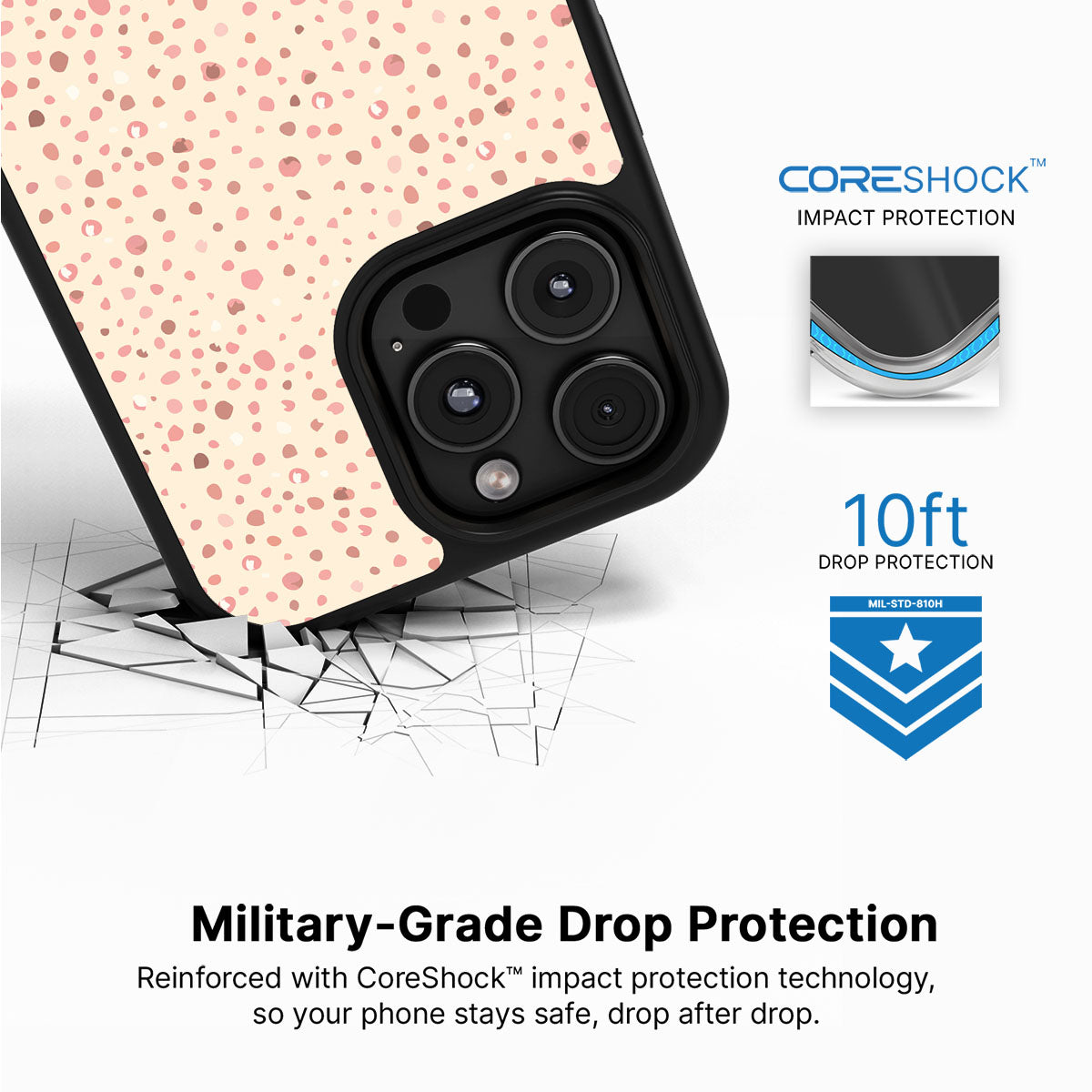 Honey Petal - iPhone 16 Pro Max Case #case type_core (magsafe), #case type_core (non magsafe)