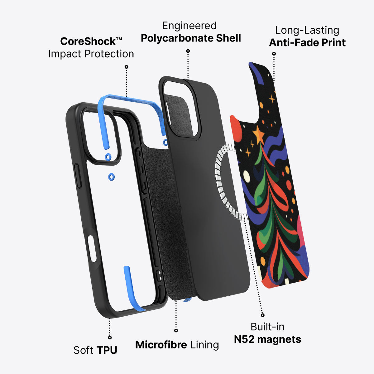 Jazz Jingles - iPhone 16 Pro Max Case #case type_core (magsafe)