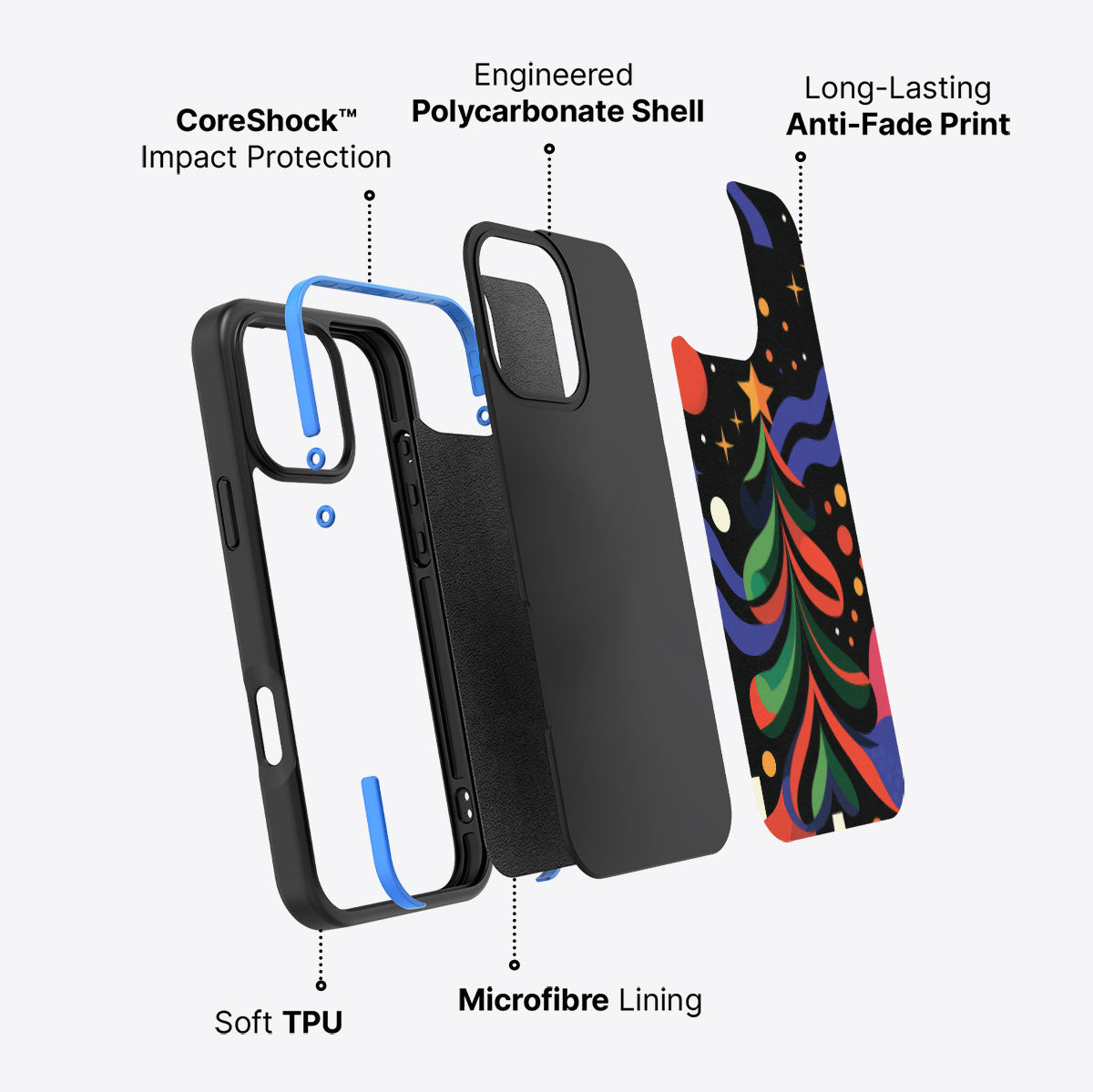 Jazz Jingles - iPhone 16 Pro Max Case #case type_core (non magsafe)