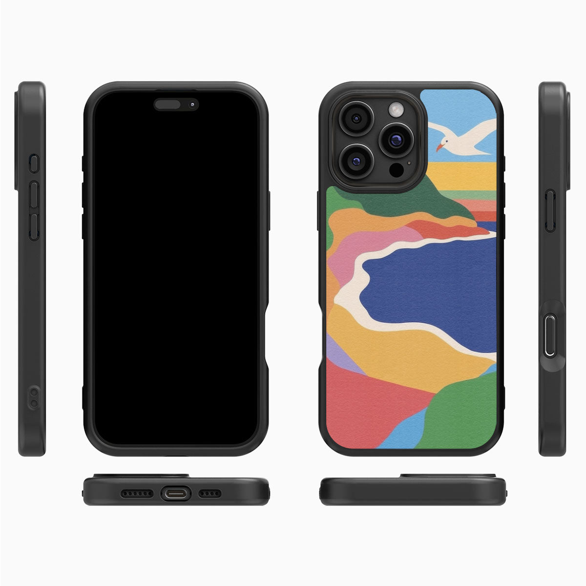 Joy Beach - iPhone 16 Pro Max Case #case type_core (magsafe), #case type_core (non magsafe)