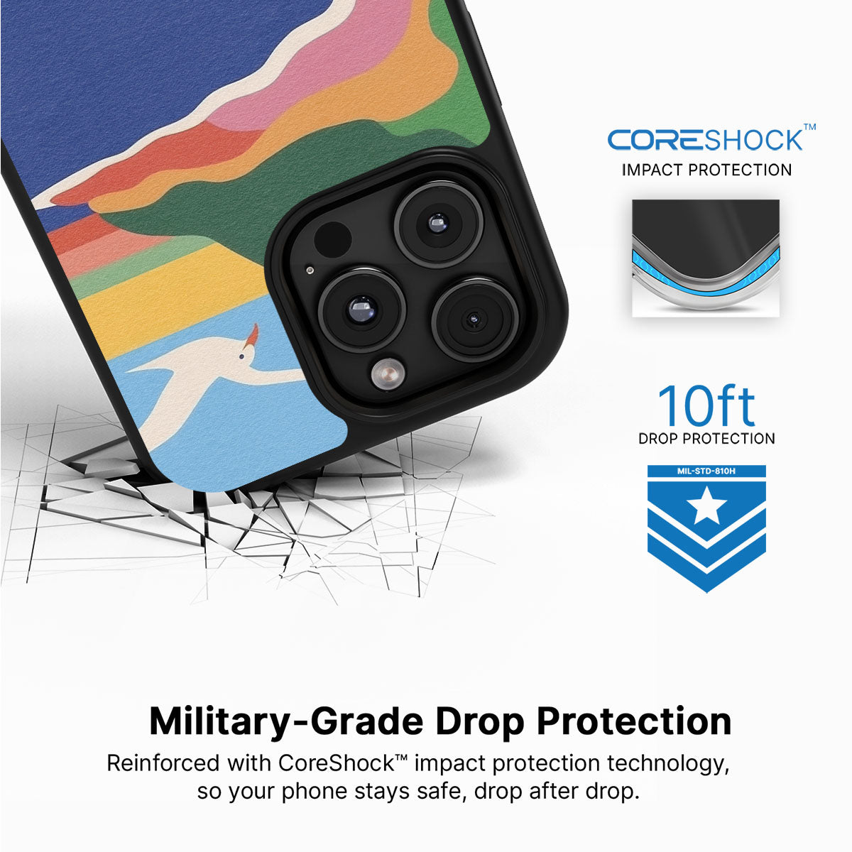 Joy Beach - iPhone 16 Pro Max Case #case type_core (magsafe), #case type_core (non magsafe)