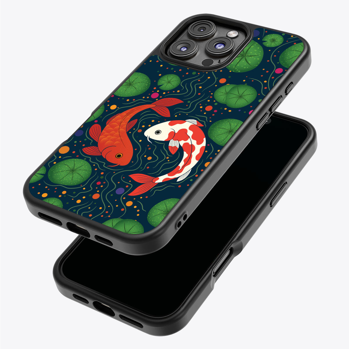 Koi Fish - iPhone 16 Pro Max Case, #case type_core (magsafe), #case type_core (non magsafe)