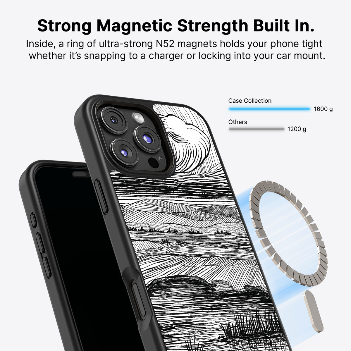Linear Landscape - iPhone 17 Pro Max Case