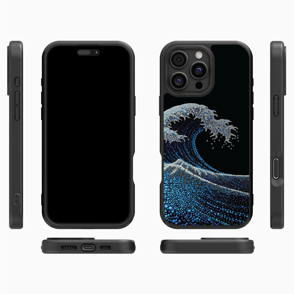 iPhone 16 Pro Max Case with MagSafe – Midnight Tide